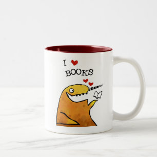 2 Couleurs Livres du coeur I - tasse de café narwhal