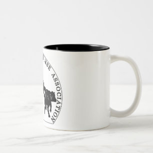 2 Couleurs Logo de Cabernet CHA Blanc de tasse Noir