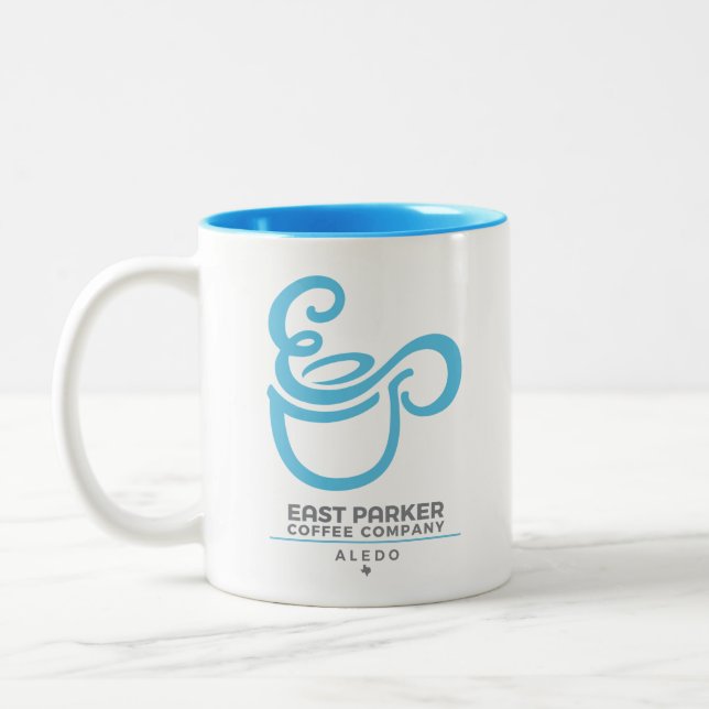 2 Couleurs Logo est de "grande tasse de PE" de Parker - 11 (Gauche)
