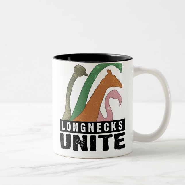 2 Couleurs Longnecks unissent - la tasse (Droit)