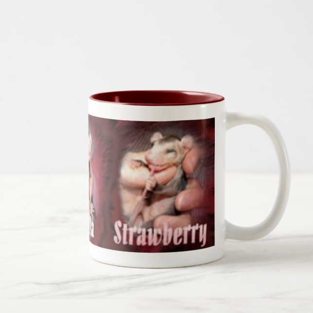 2 Couleurs L'opossum assaisonne la copie de tasse (Droit)