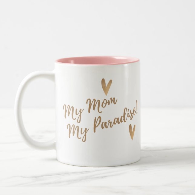 2 Couleurs Ma maman Ma tasse paradisiaque (Gauche)