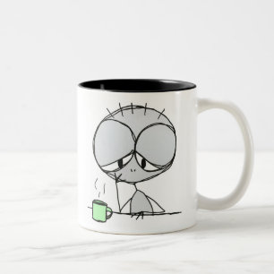 2 Couleurs ma vie est GRANDE tasse tellement ennuyeuse