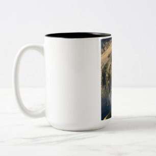 2 Couleurs Magnifique tasse de café bicolore au paysage natur