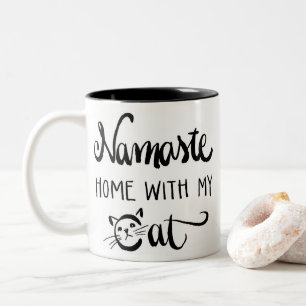 2 Couleurs Maison de Namaste avec ma tasse de chat