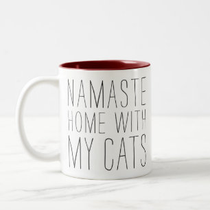 2 Couleurs Maison de Namaste avec ma tasse de chats