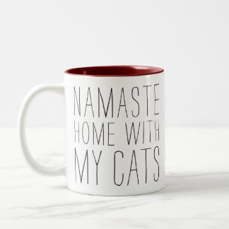 2 Couleurs Maison de Namaste avec ma tasse de chats