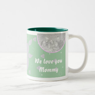 2 Couleurs Maman personnalisée de tasse de photo