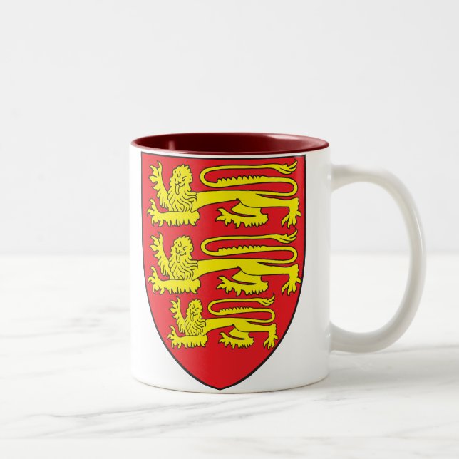 2 Couleurs Manteau de l'Angleterre de tasse de bras (Droit)