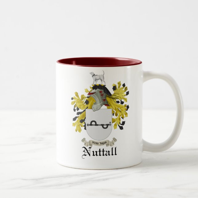 2 Couleurs Manteau de Nuttall de tasse de bras (Droit)