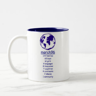 2 Couleurs March96 15 ans de tasse