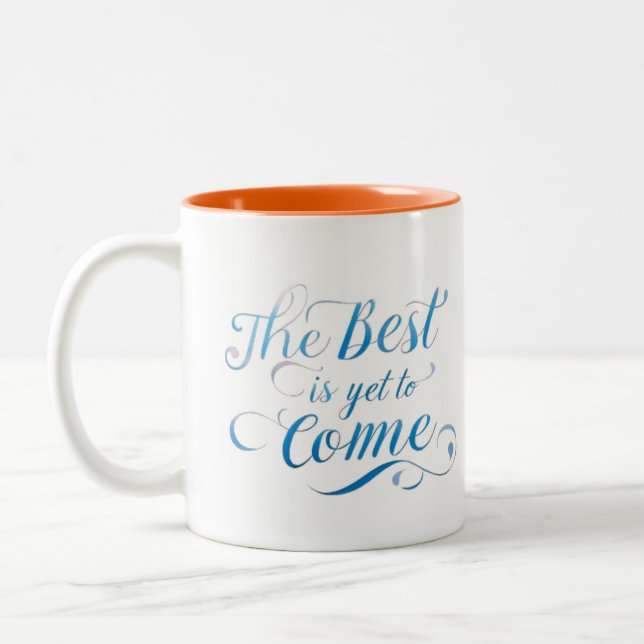 2 Couleurs Meilleure tasse de café (Gauche)