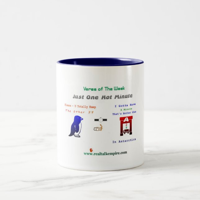 2 Couleurs Minute chaude - tasse (Centre)
