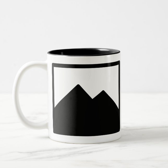 2 Couleurs Modèle de tasse (Gauche)