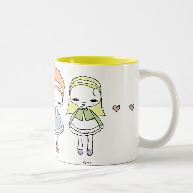 2 Couleurs Moi et vous tasse (Droit)
