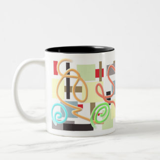 2 Couleurs motif de tasse