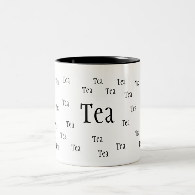 2 COULEURS N'IMPORTE QUI POUR UNE TACHE DE TASSE DE THÉ (Centre)