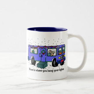 2 Couleurs Noël sur la tasse de route