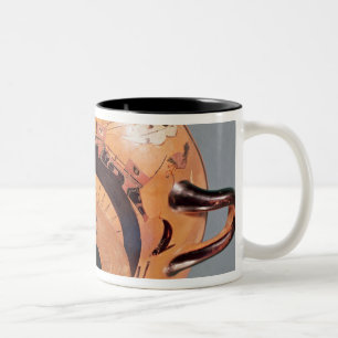 2 Couleurs Noir-chiffre tasse de grenier