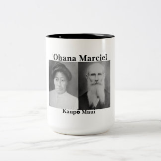 2 Couleurs noir de Marciel de ʻOhana tasse à deux tons de 15