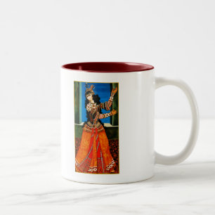 2 Couleurs Norooz Mubarak. Tasse persane de cadeau de