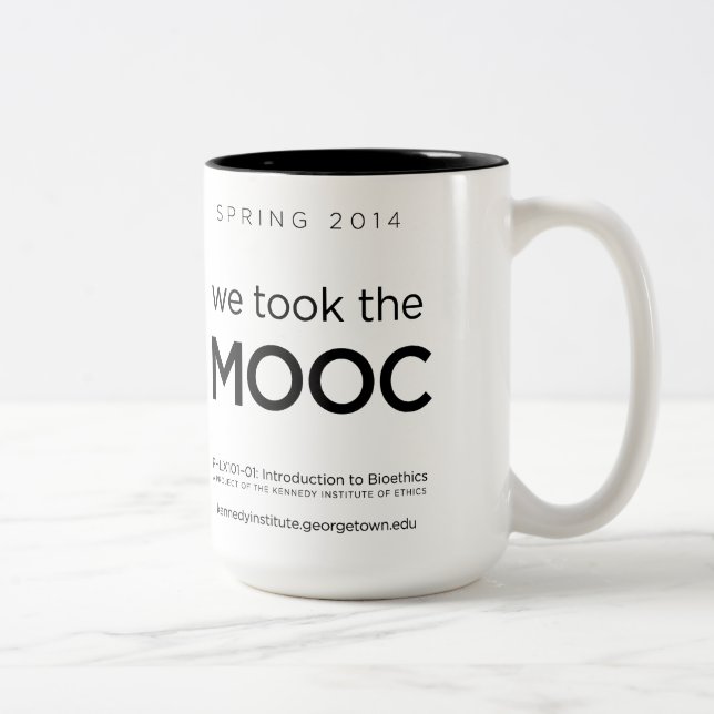 2 Couleurs "Nous la tasse avons pris MOOC" (le XL) (Droit)