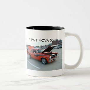 2 Couleurs Nova 1971 solides solubles - tasse de deux tons
