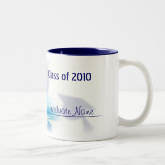 2 Couleurs Obtention du diplôme de ~ de tasse : : Bleu