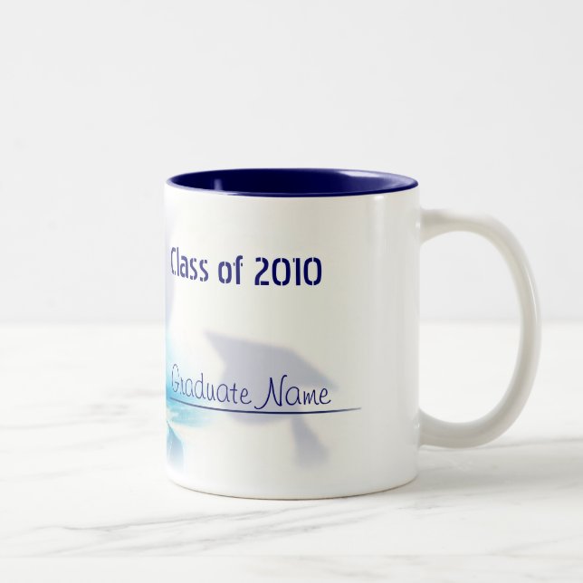2 Couleurs Obtention du diplôme de ~ de tasse : : Bleu (Droit)