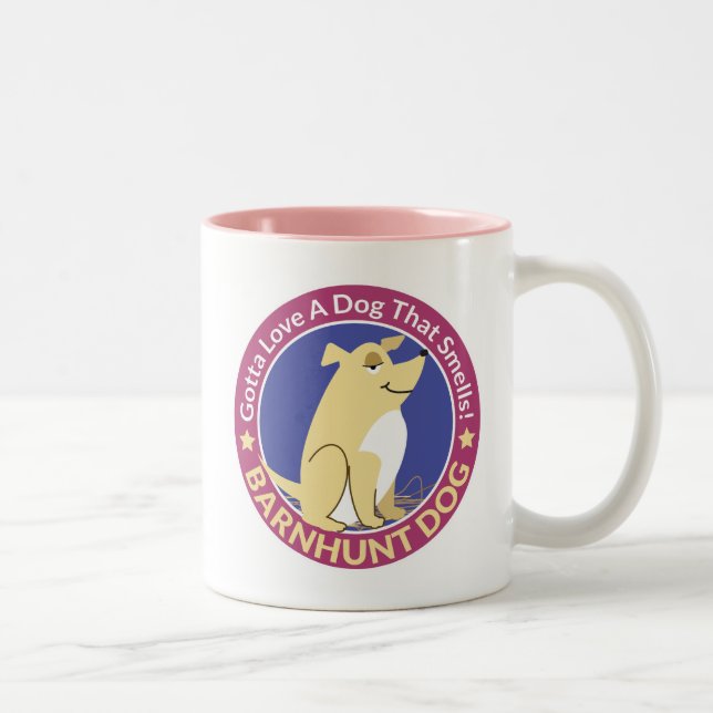2 Couleurs "Obtenu d'aimer un chien qui sent" la tasse de (Droit)