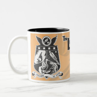 2 Couleurs Orange de tasse de logo de LASFS