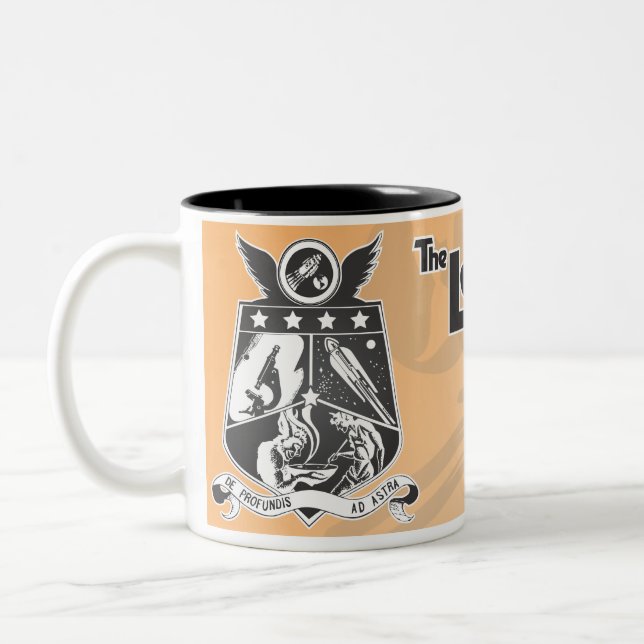 2 Couleurs Orange de tasse de logo de LASFS (Gauche)