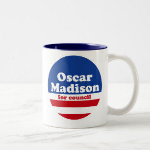 2 Couleurs Oscar Madison pour la tasse du Conseil