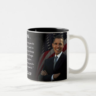 2 Couleurs Oui nous avons fait - Obama avec la tasse de