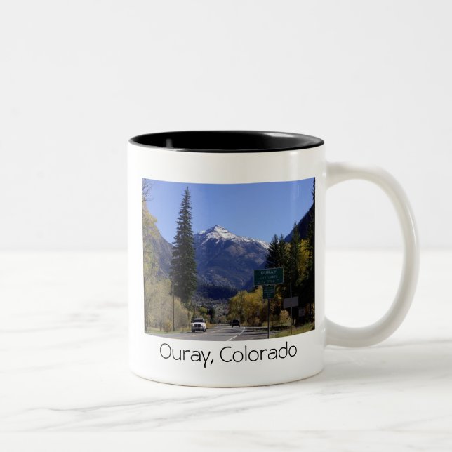 2 Couleurs Ouray, tasse du Colorado (Droit)