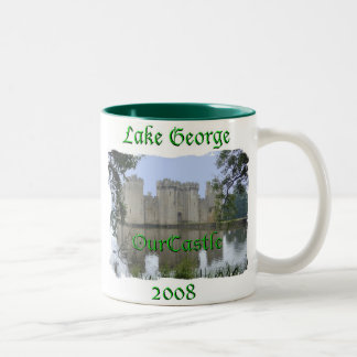 2 Couleurs OurCastle 11 onces. Tasse de George de lac