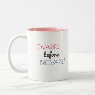 2 Couleurs Ovaires avant tasse de Brovaries