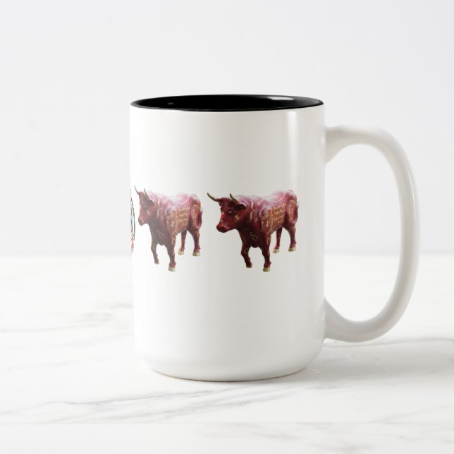 2 Couleurs "Paradoxe" tasse de 15 onces (Droit)