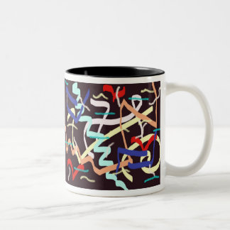 2 Couleurs partytime de tasse