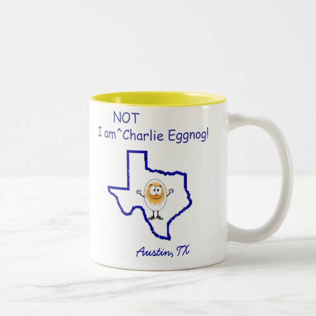 2 Couleurs Pas tasse de lait de poule de Charlie (Droit)