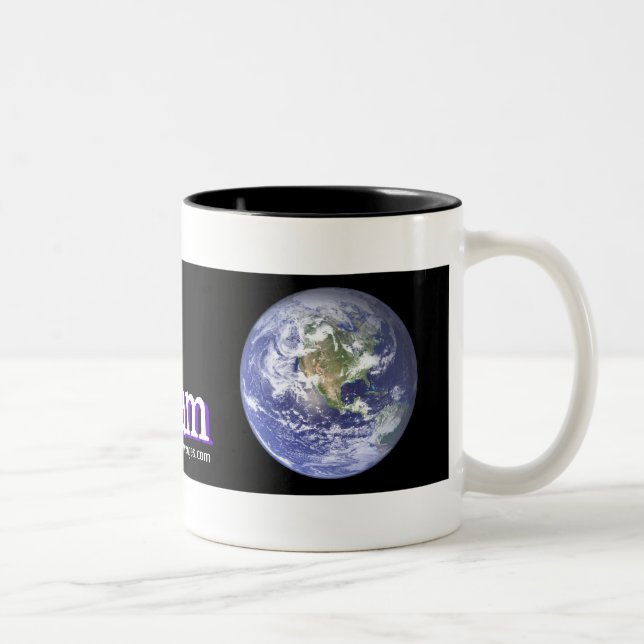 2 Couleurs Passages d'esprit rêvant une nouvelle tasse (Droit)
