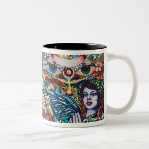 2 Couleurs Peignez votre tasse de foi