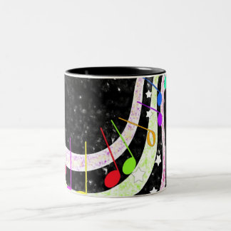 2 Couleurs petite tasse étoilée