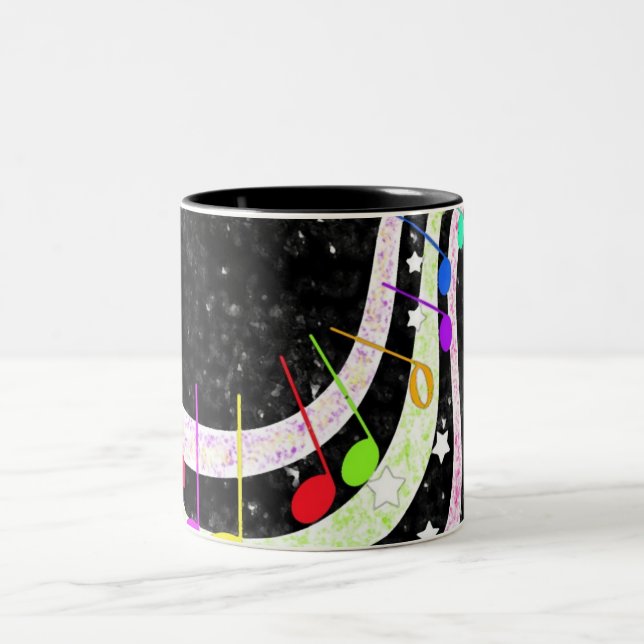 2 Couleurs petite tasse étoilée (Centre)