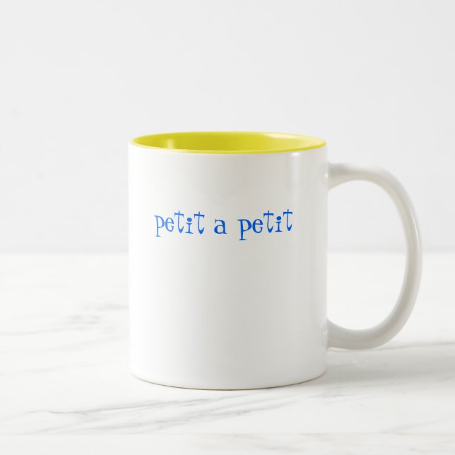 2 Couleurs Peu à peu tasse (Droit)