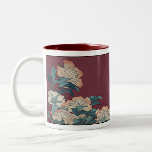 2 Couleurs Pivoines et tasse jaune canari