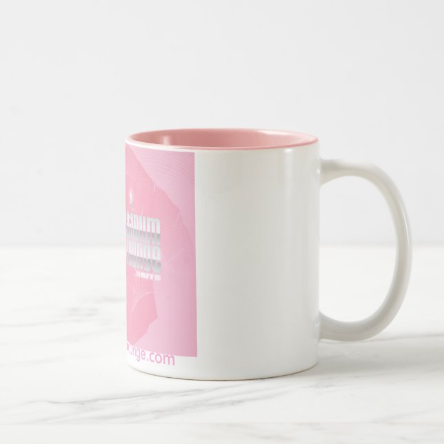 2 Couleurs Points culminants roses de la tasse w/Pink ! (Droit)