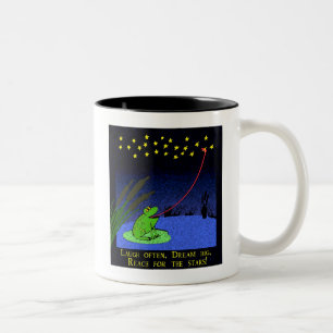 2 Couleurs portée pour la tasse de café d'étoiles