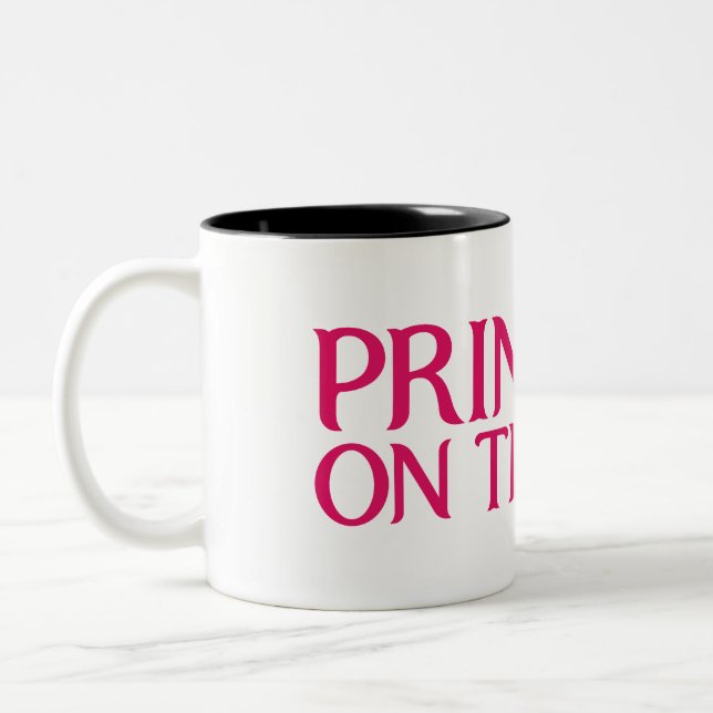 2 Couleurs Princesse sur la tasse de course (Gauche)