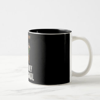 2 Couleurs Probablement Structurel Tasse Noire Drôle pour Ent